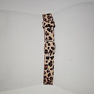 Halogen Genuine Calf Hair Belt